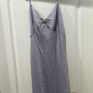 WAYF Silk MIDI dress